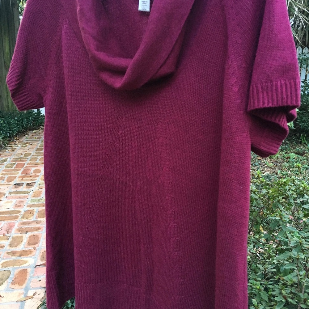 cute burgundy sweater